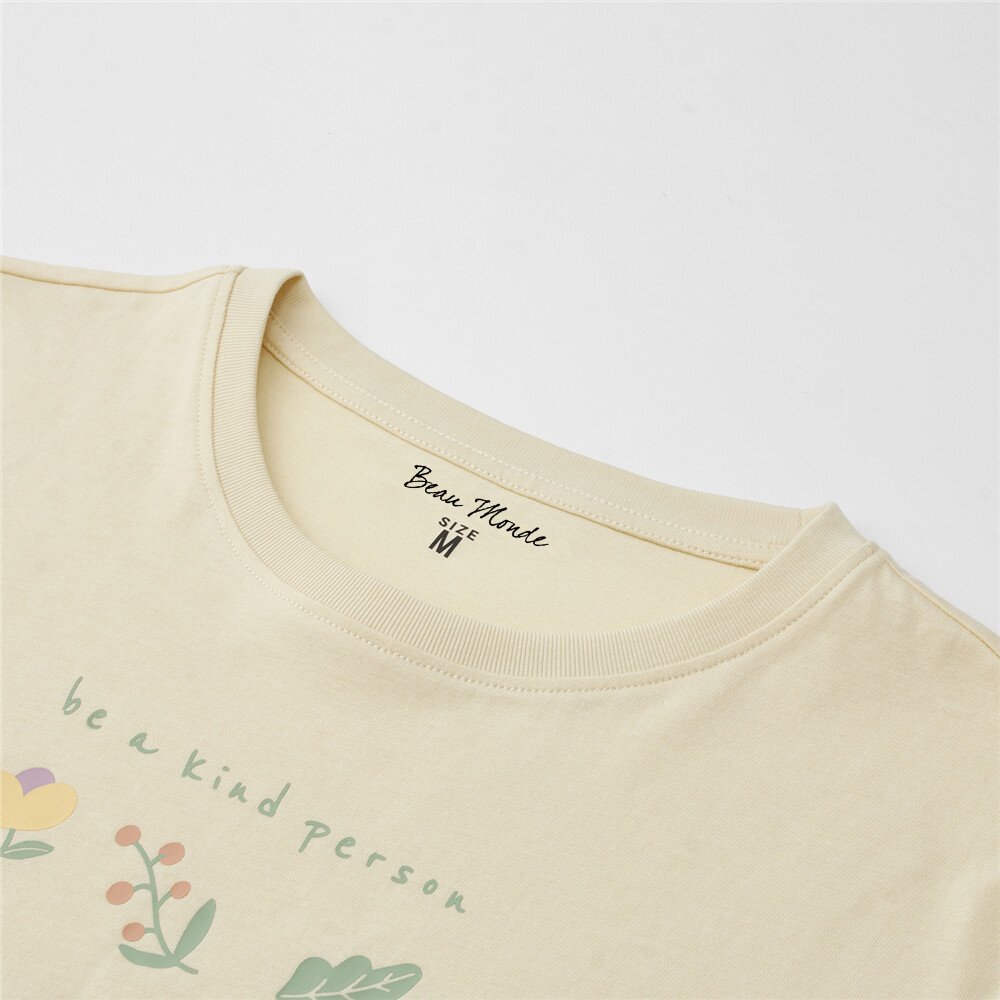 Women's Crew Neck Short Sleeve Regular Fit T-Shirt - Image 5