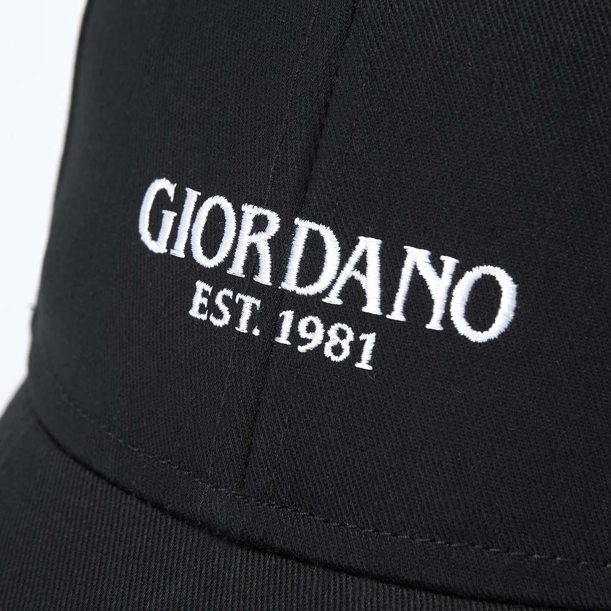 Cotton Embroidery Cap - Giordano Online
