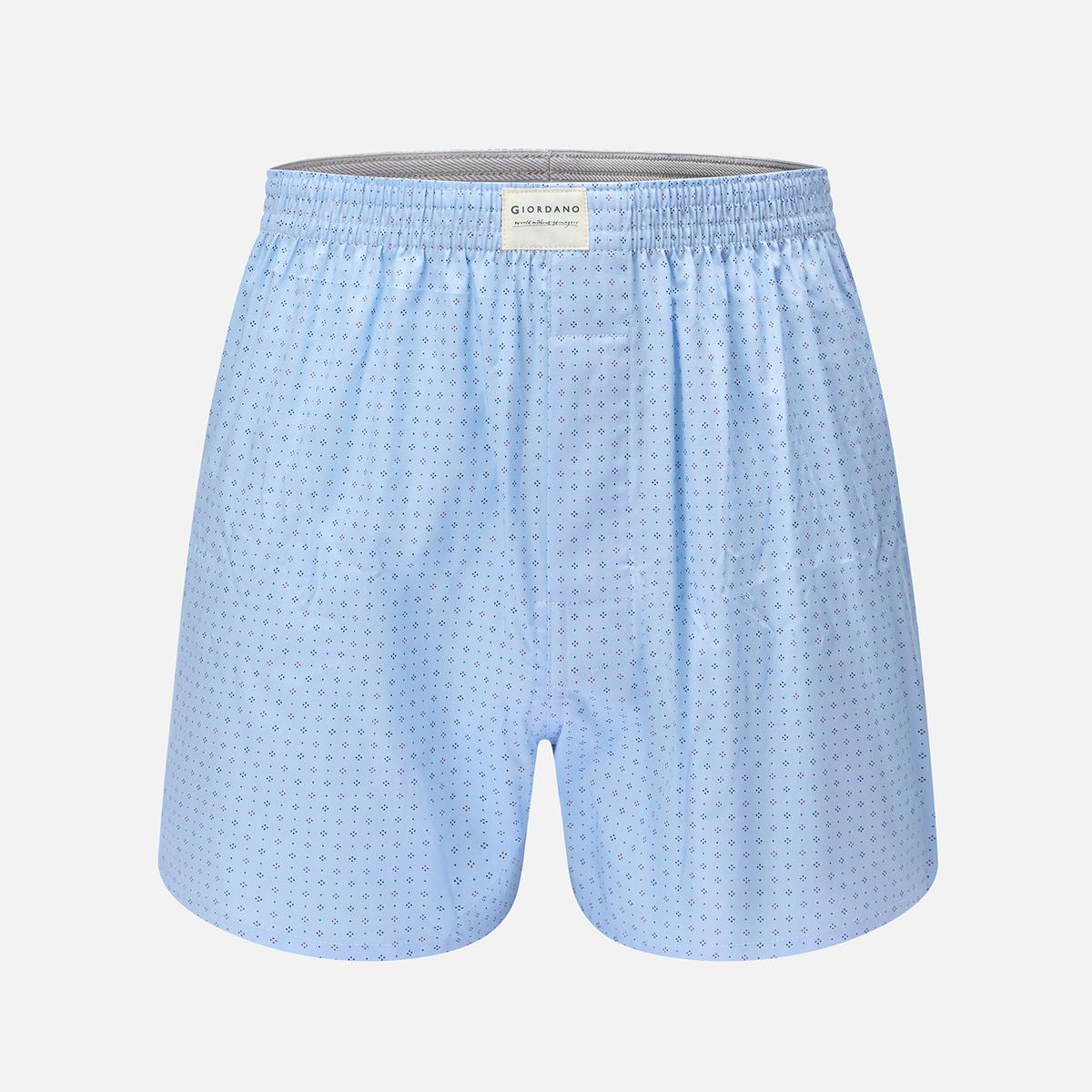 Cotton Poplin Regular Fit 3 Pack Boxer - Giordano Online