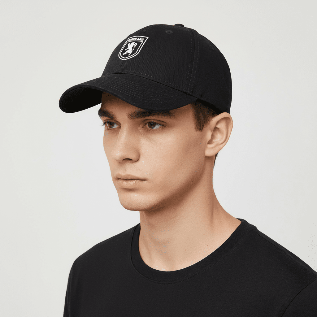 Cotton Twill Cap - Black - Giordano Online