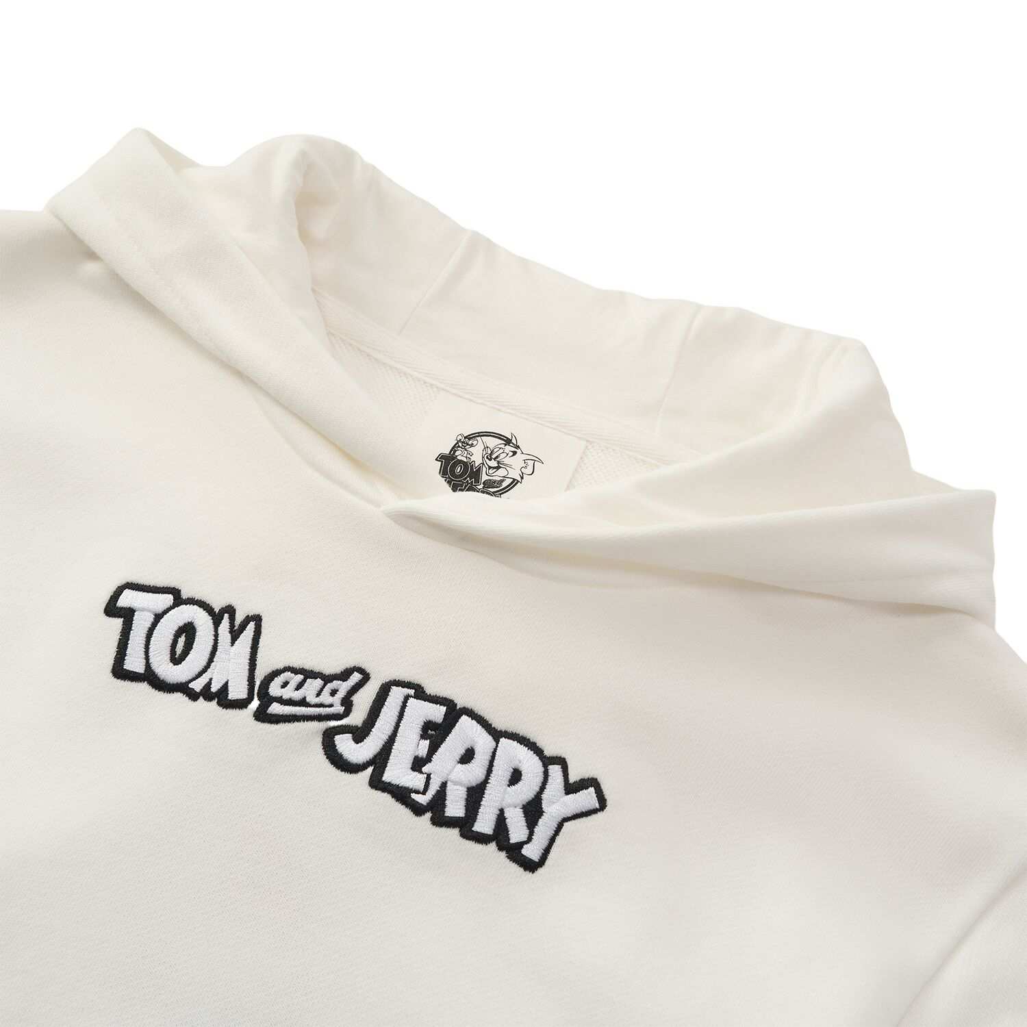 Junior French Terry Crew Neck Relaxed Sweatshirt – Tom & Jerry - White - Giordano