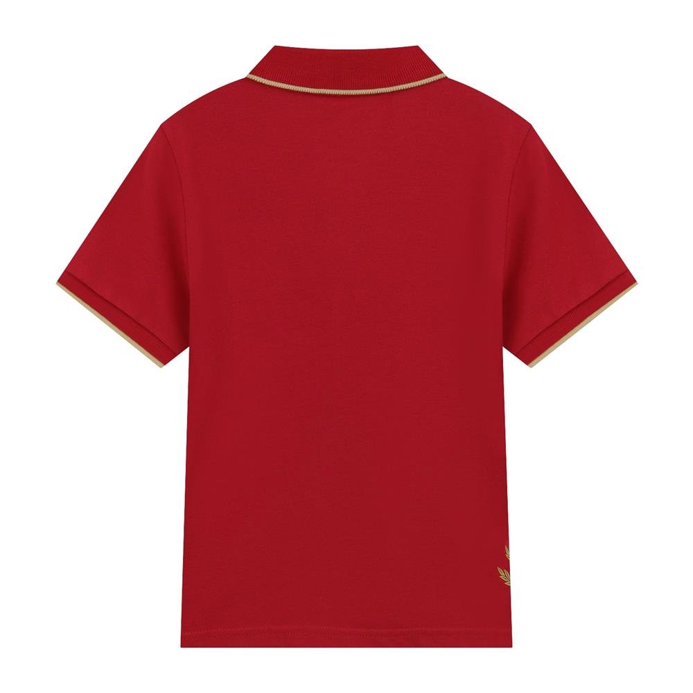 Junior Pique Woven Collar Short Sleeve Slim Fit - Giordano Online