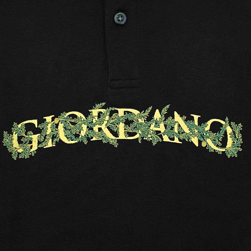 Junior Pique Woven Collar Short Sleeve Slim Fit - Black - Giordano Online