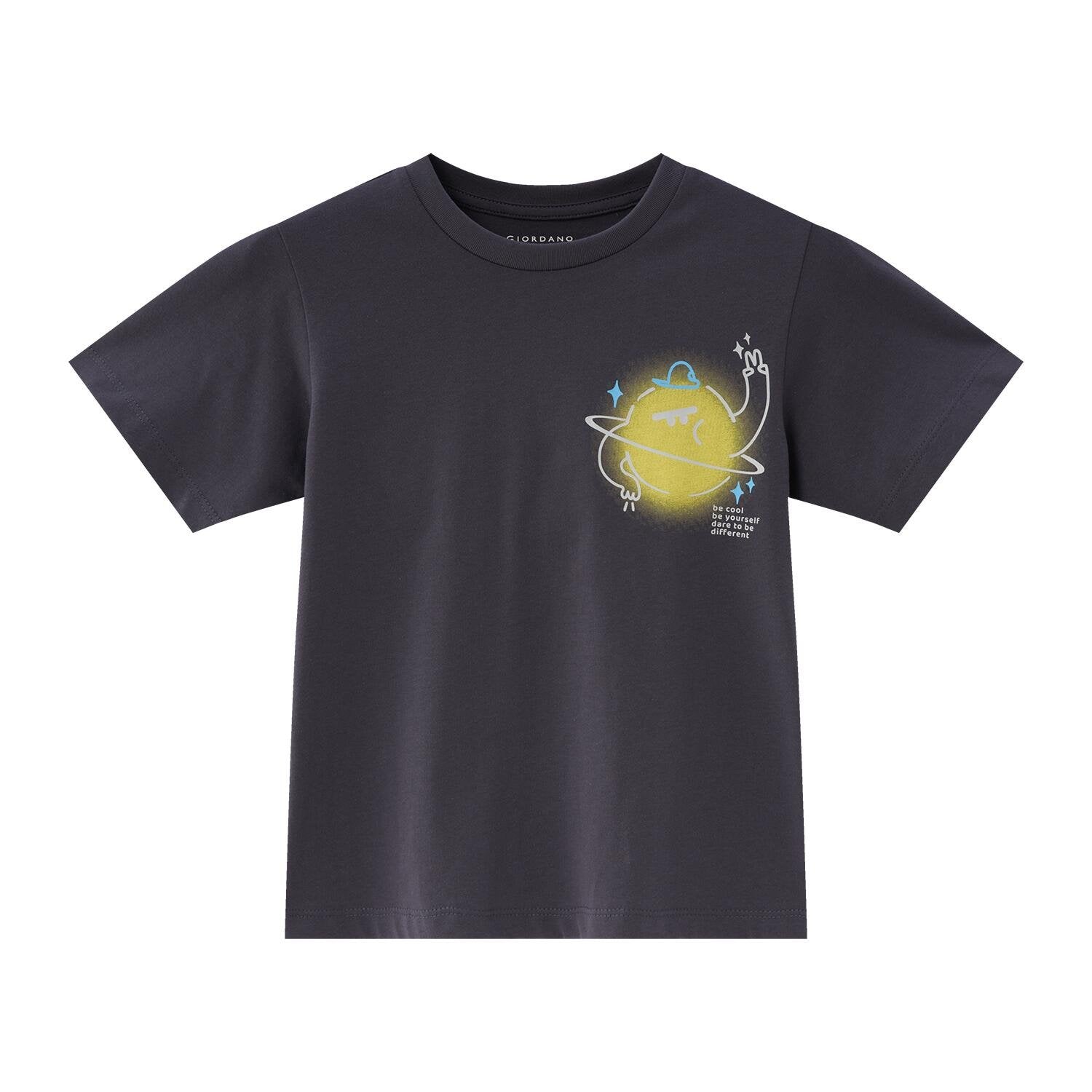 Junior Regular Fit Graphic Print Tee - Giordano