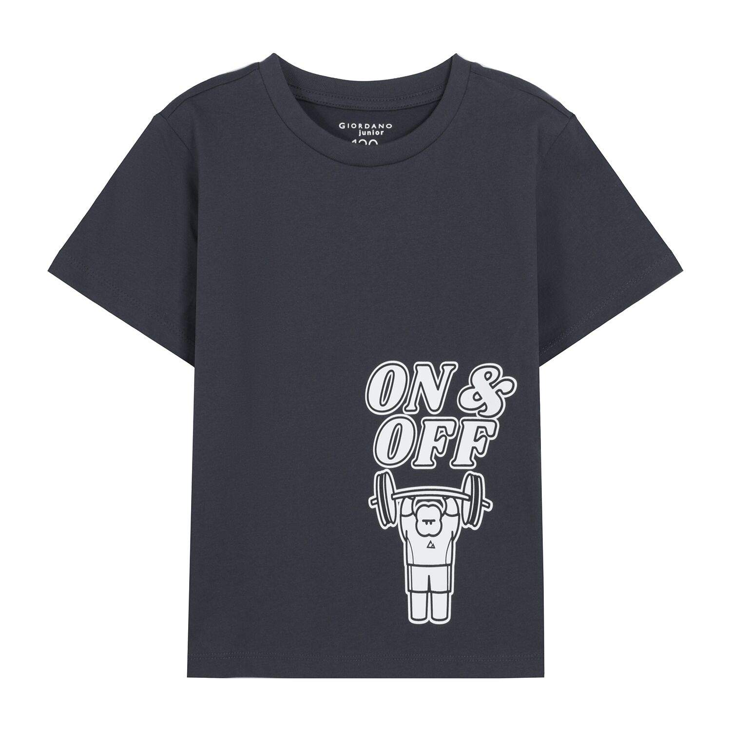 Junior Regular Fit Graphic Print Tee - Giordano