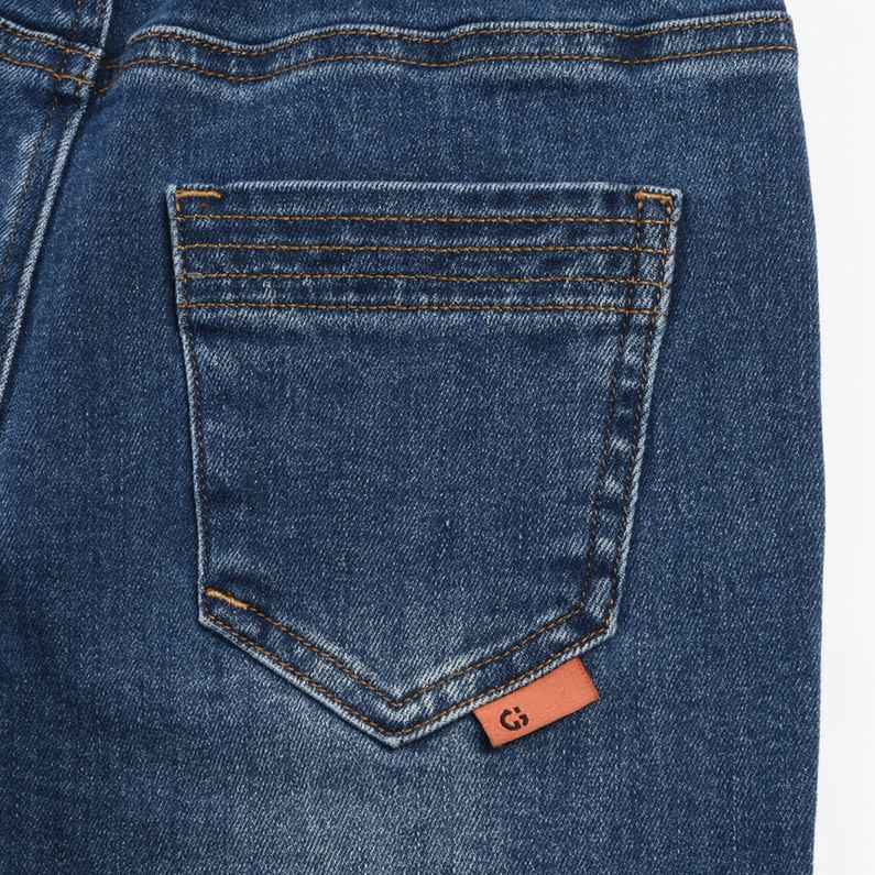 Junior Regular Tapered Elastic Waist Jeans - Giordano
