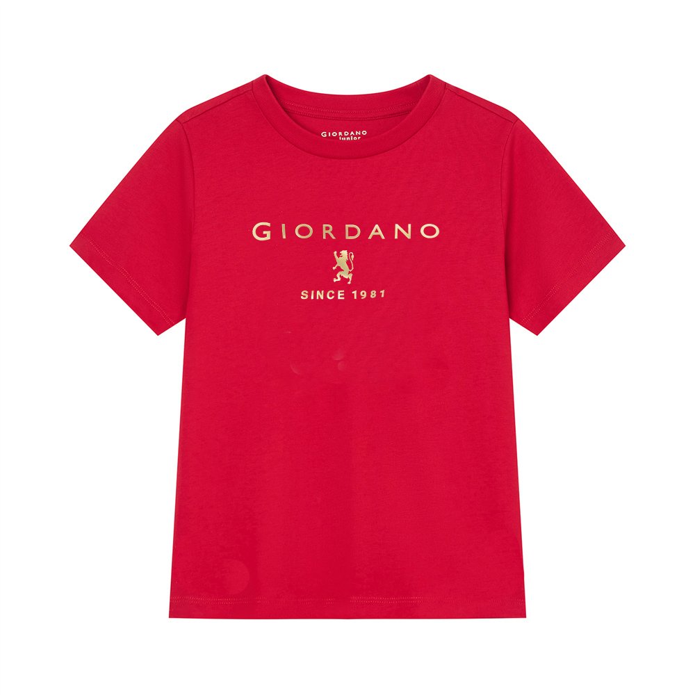 Junior Signature Print Tee - Giordano Online