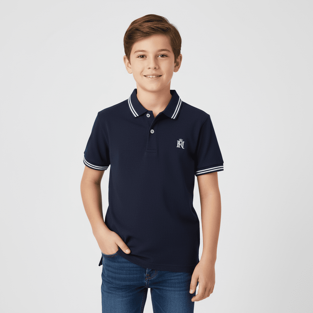 Junior Thematic Embroidery Bold Polo - Giordano Online