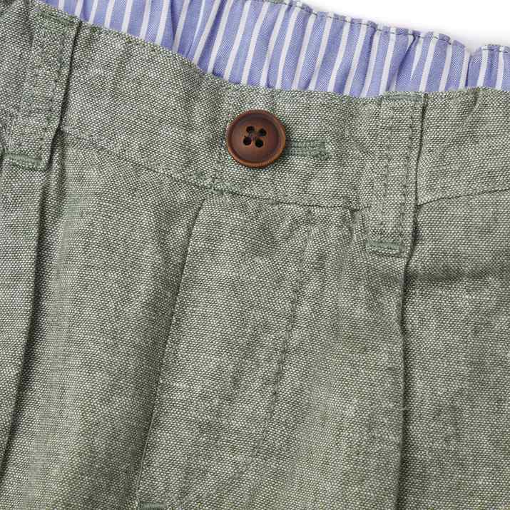 Junior Twill Mid - Rise Regular Tapered Elastic Waist - Giordano