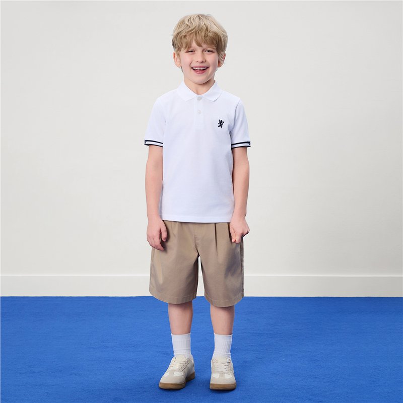 Junior's Embroidered Bold Polo - Giordano Online