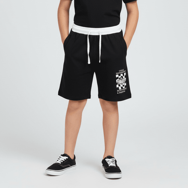 Junior's Mid Rise Comfort Elastic Waist Shorts - Giordano Online