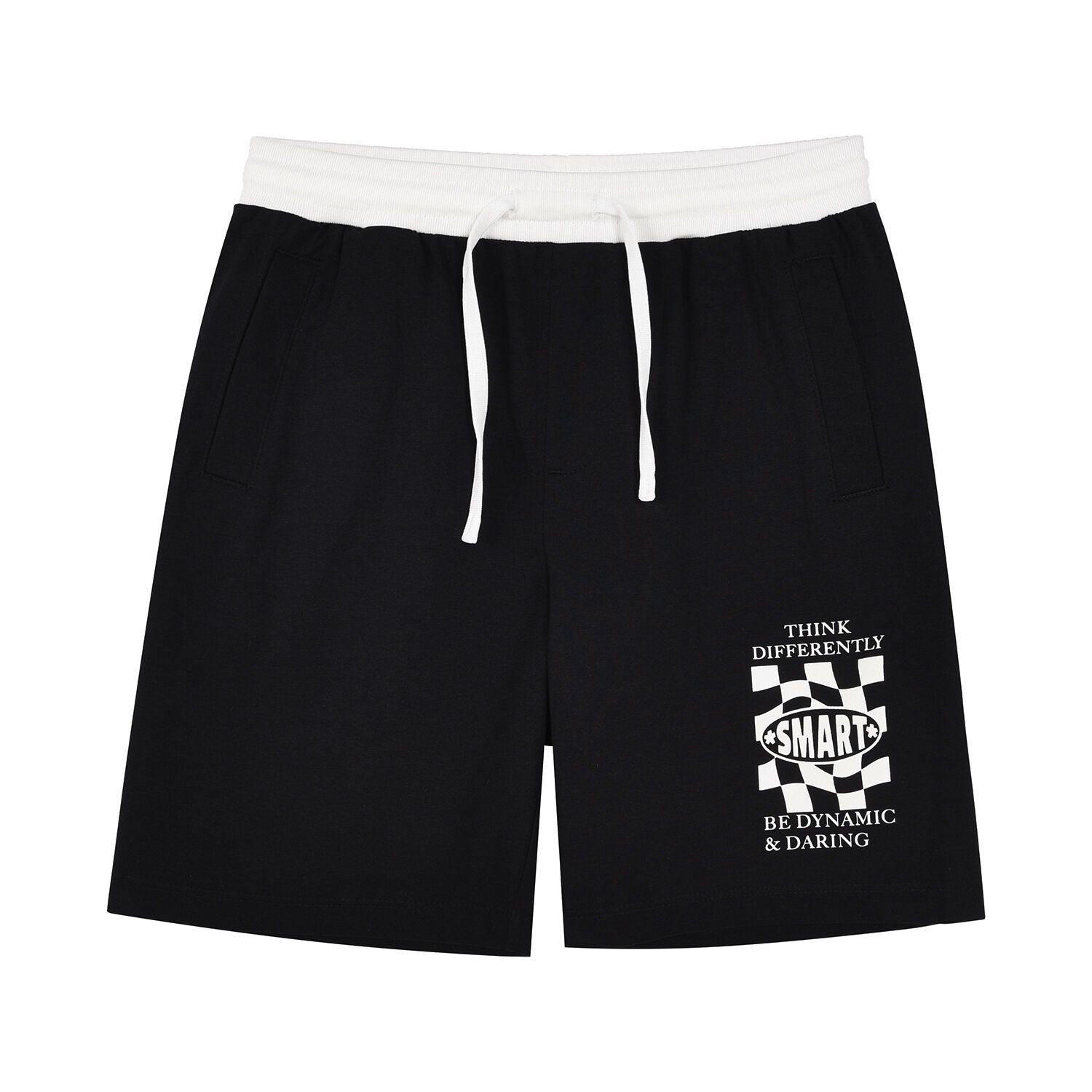 Junior's Mid Rise Comfort Elastic Waist Shorts - Giordano