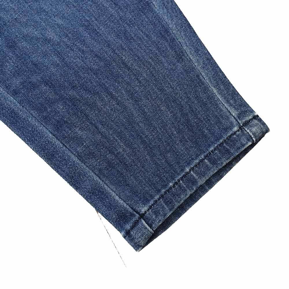 Junior's Stretch Denim Jeans with Elastic Waist and Taper Fit - Giordano Online