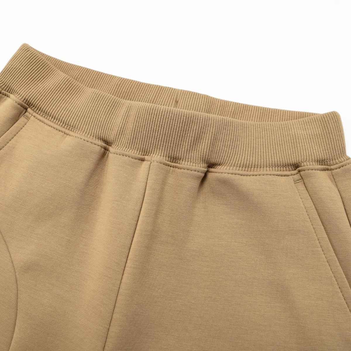 Kids’ Cotton Blend Interlock Elastic Waist Joggers - Giordano