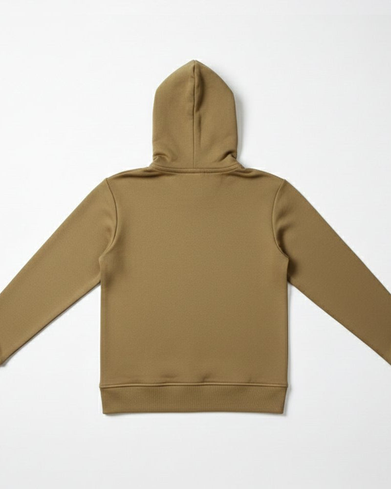 Kids’ French Terry Hoodie Jacket with Full - Zip Closure - Giordano Online