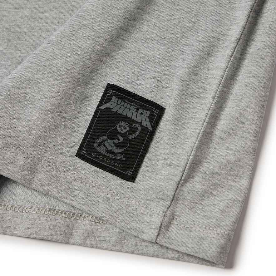 Kids Kung Fu Panda Series Cotton Jersey Crewneck Print Tee - Giordano