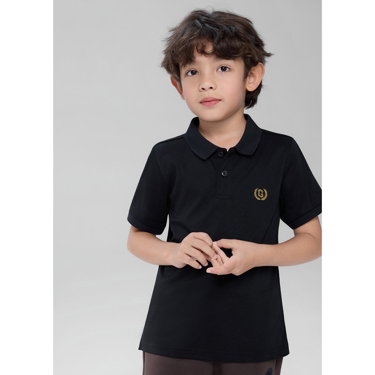 Kids' Slim Fit Liquid Touch Cotton Polo - Giordano Online