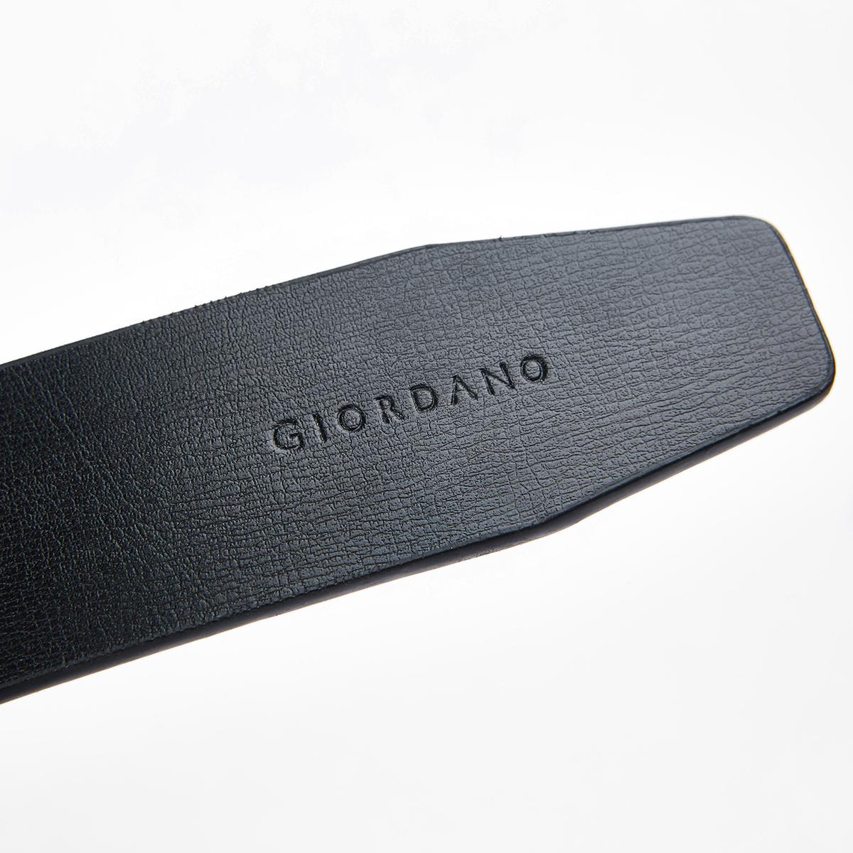 Leather Belt with Reversible Buckle - Giordano Online