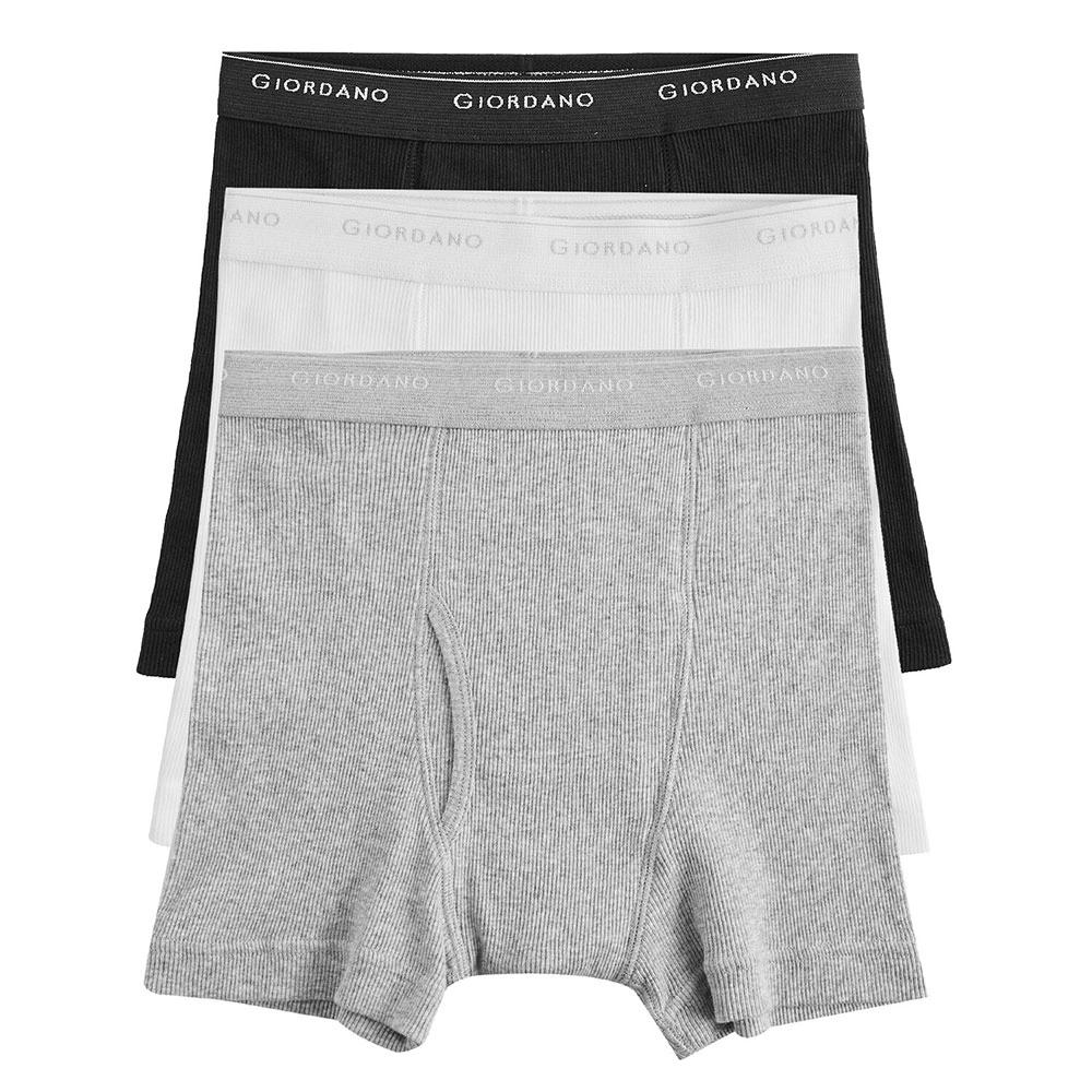 Men's 3 Pack Trunks (Essential) - Giordano Online