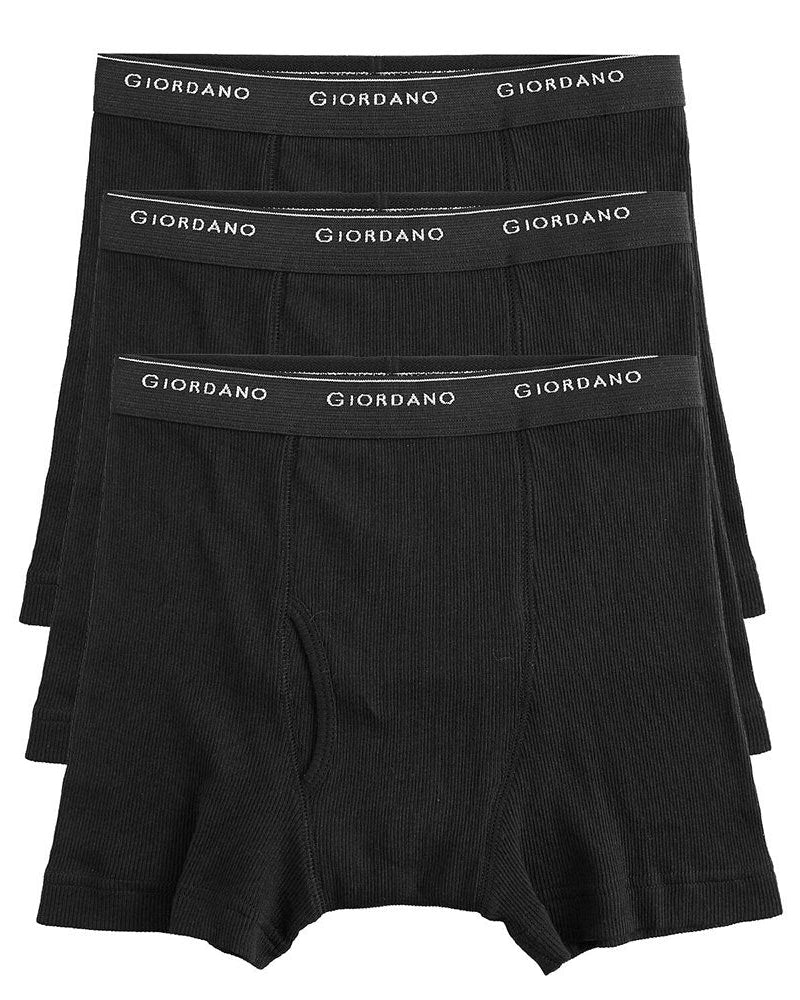 Men's 3 Pack Trunks (Essential) - Giordano Online