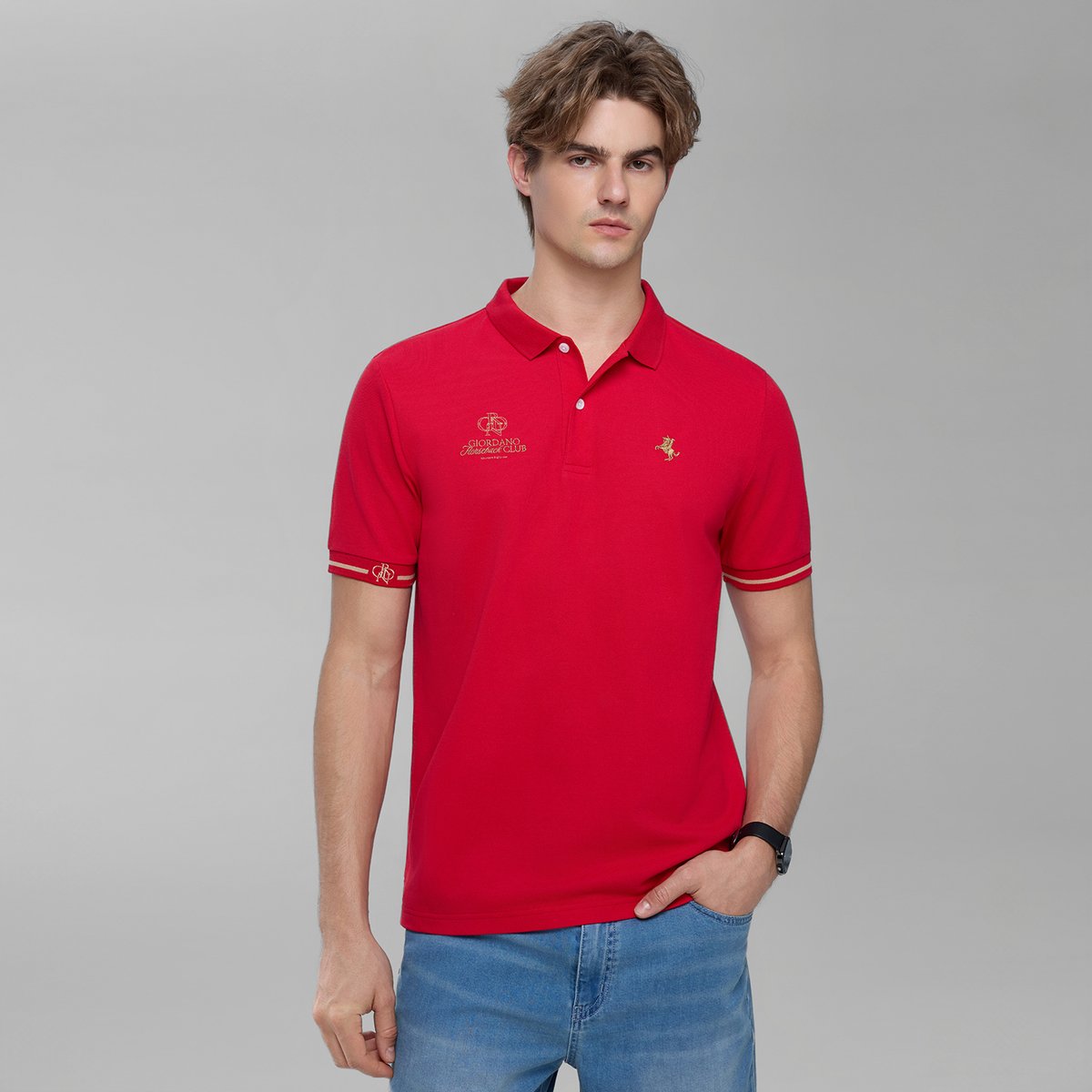Men's Bold Polo - Giordano Online