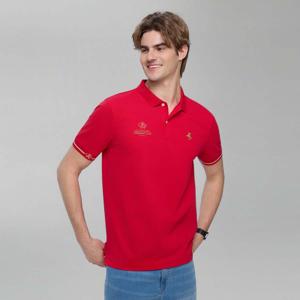 Men's Bold Polo - Giordano Online