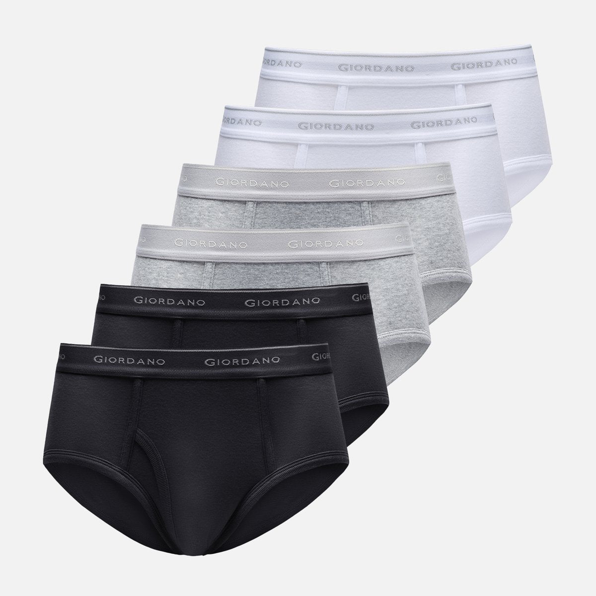 Men's Classic 6 Pack Brief - Giordano Online