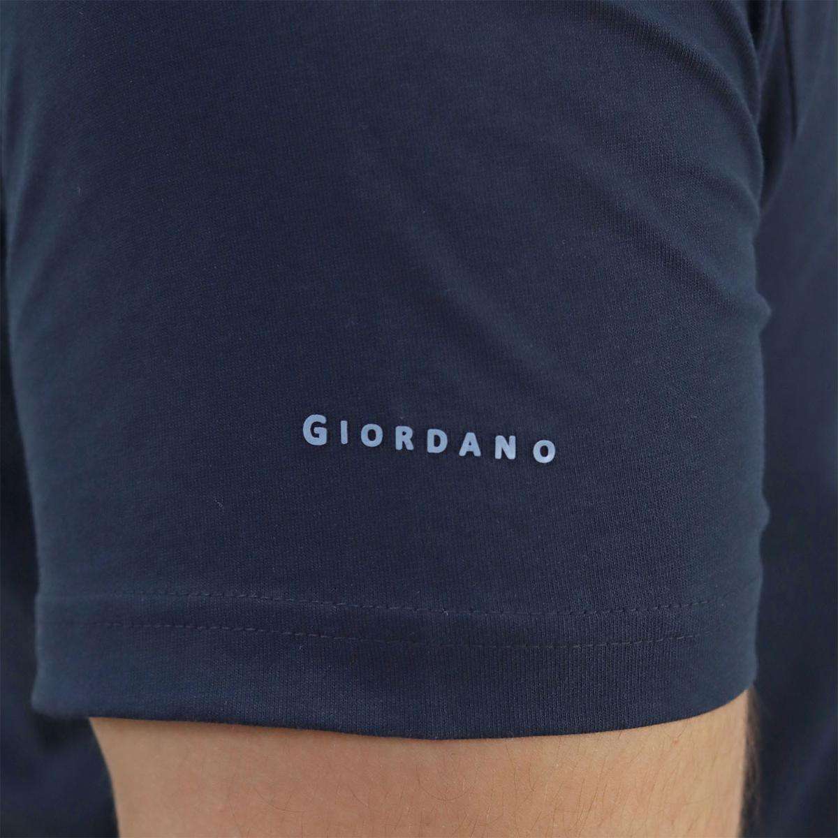 Men's Classic Tee - Blue - Giordano Online