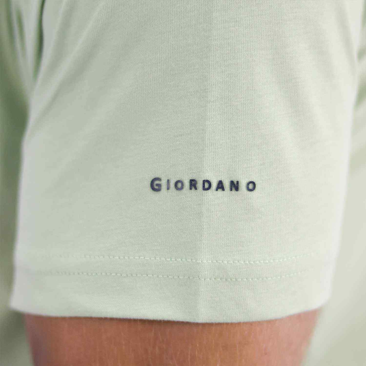 Men's Classic Tee - Green - Giordano Online