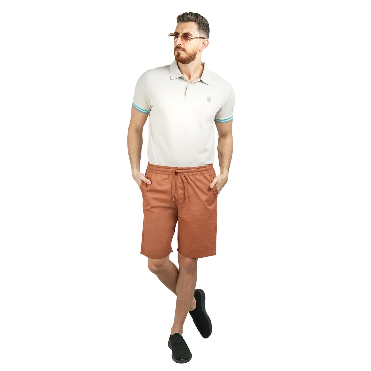 Men's Cotton Bermuda Shorts - Giordano Online