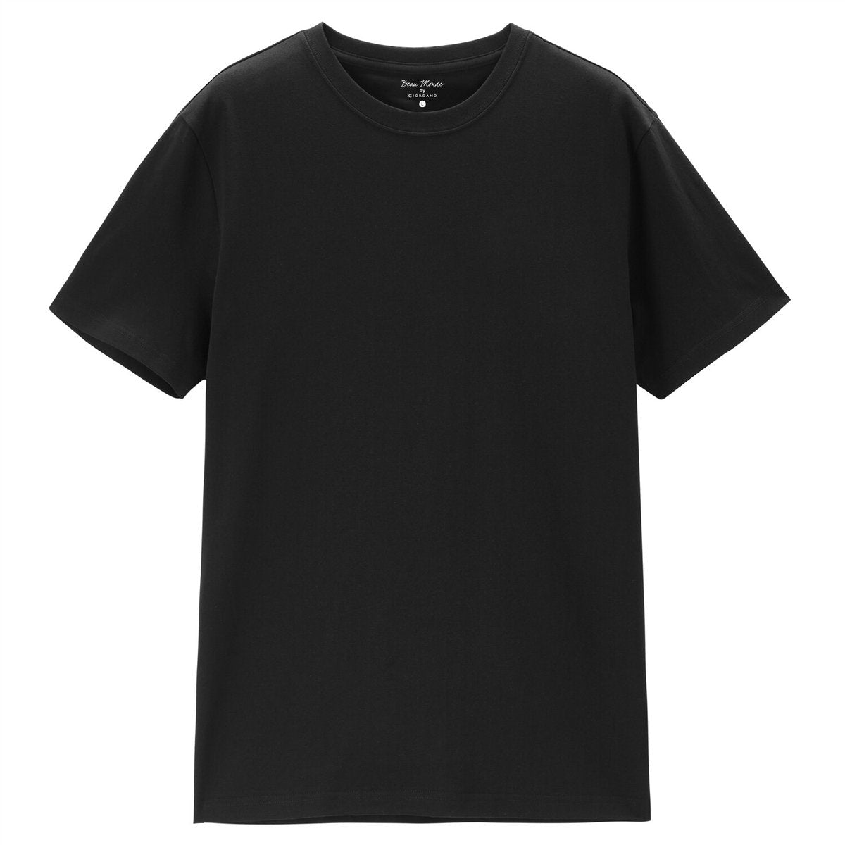 Men's Cotton Jersey Crew Neck Regular Tee (Beau Monde) - Giordano Online
