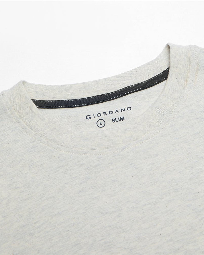 Men's Cotton Jersey Crew Neck T-Shirt - Giordano Online