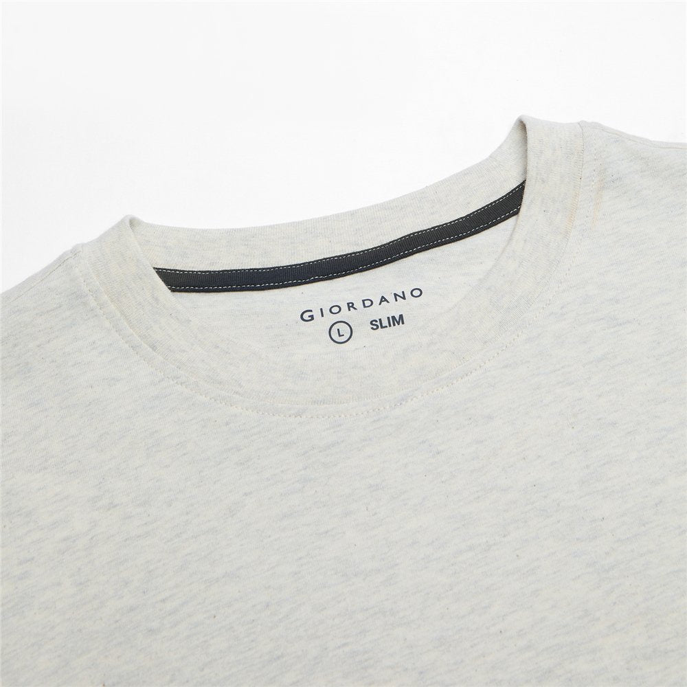 Men's Cotton Jersey Crew Neck T-Shirt - Giordano Online