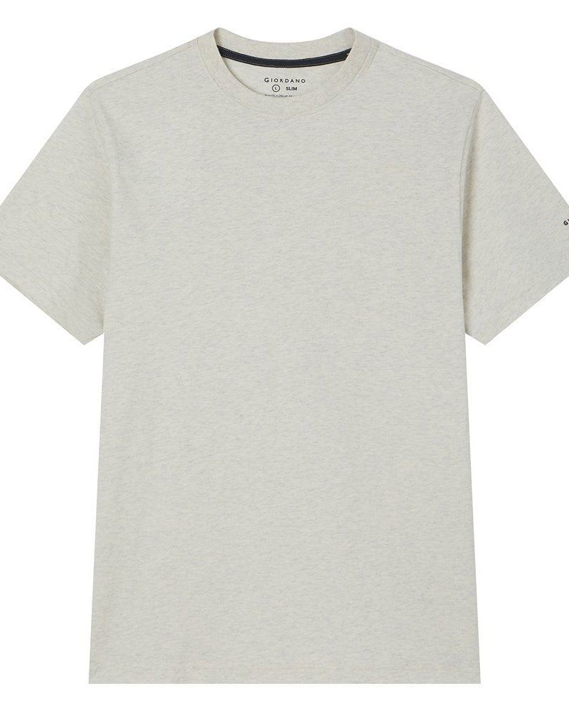 Men's Cotton Jersey Crew Neck T-Shirt - Giordano Online