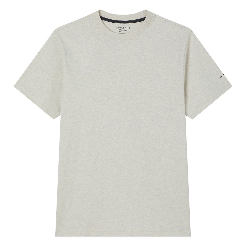 Men's Cotton Jersey Crew Neck T-Shirt - Giordano Online