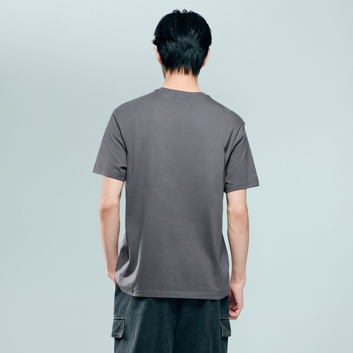 Men's Cotton Jersey Crew‑Neck Print Tee - Giordano Online