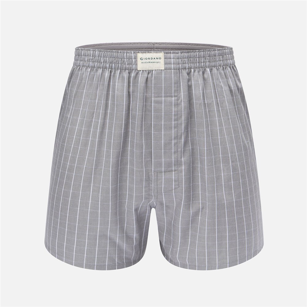Men's Cotton Poplin Regular Fit 3 Pack Boxers - Giordano Online