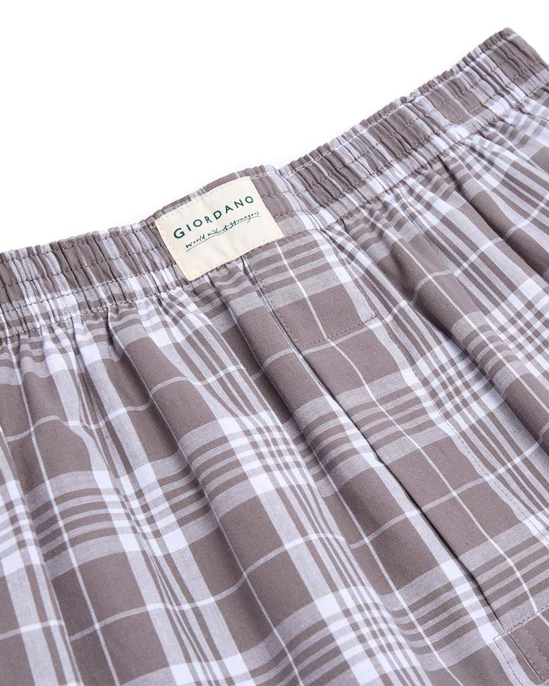 Men's Cotton Poplin Regular Fit 3 Pack Boxers - Giordano Online