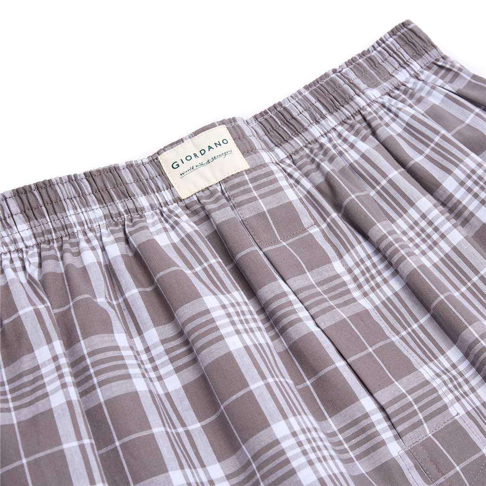 Men's Cotton Poplin Regular Fit 3 Pack Boxers - Giordano Online