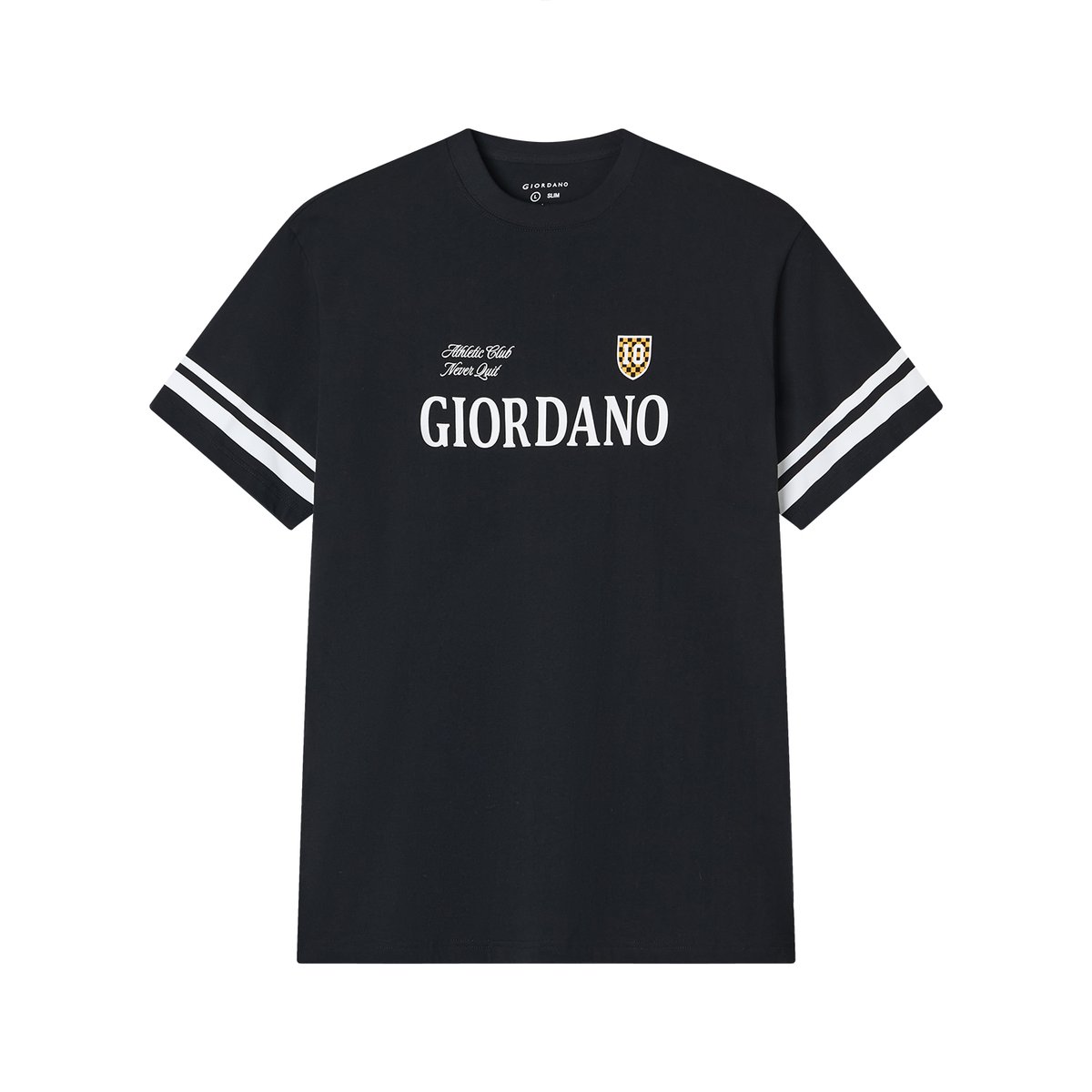 Men's Crew Neck Print Tee - Giordano Online