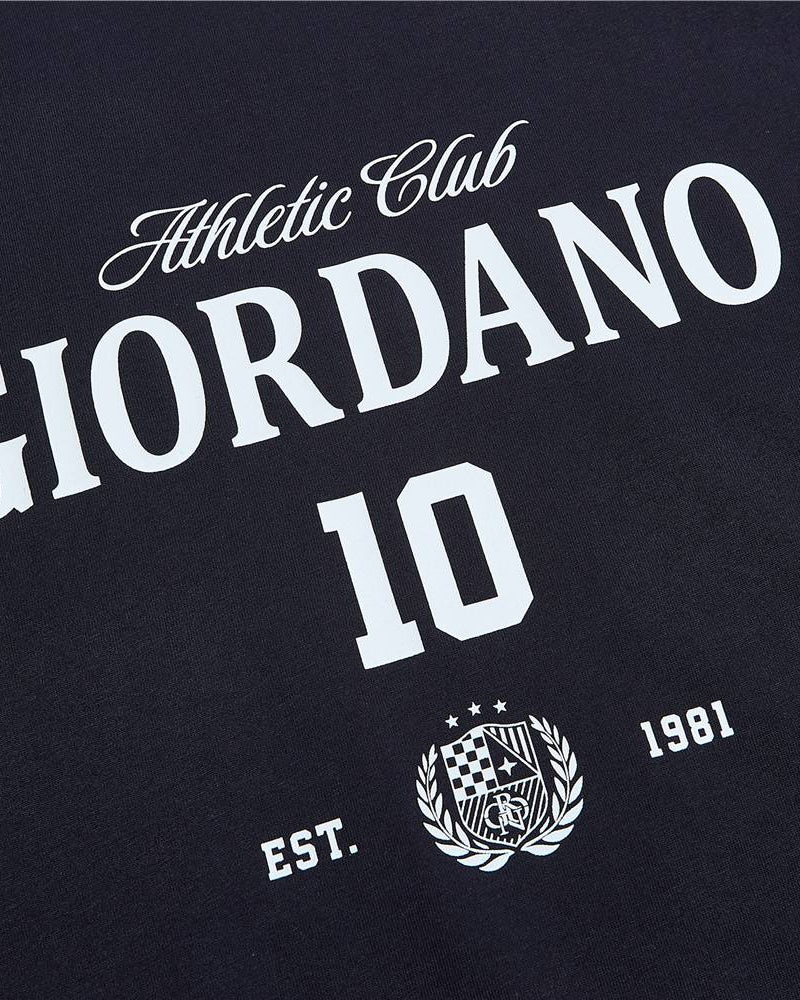 Men's Crew Neck Print Tee - Giordano Online