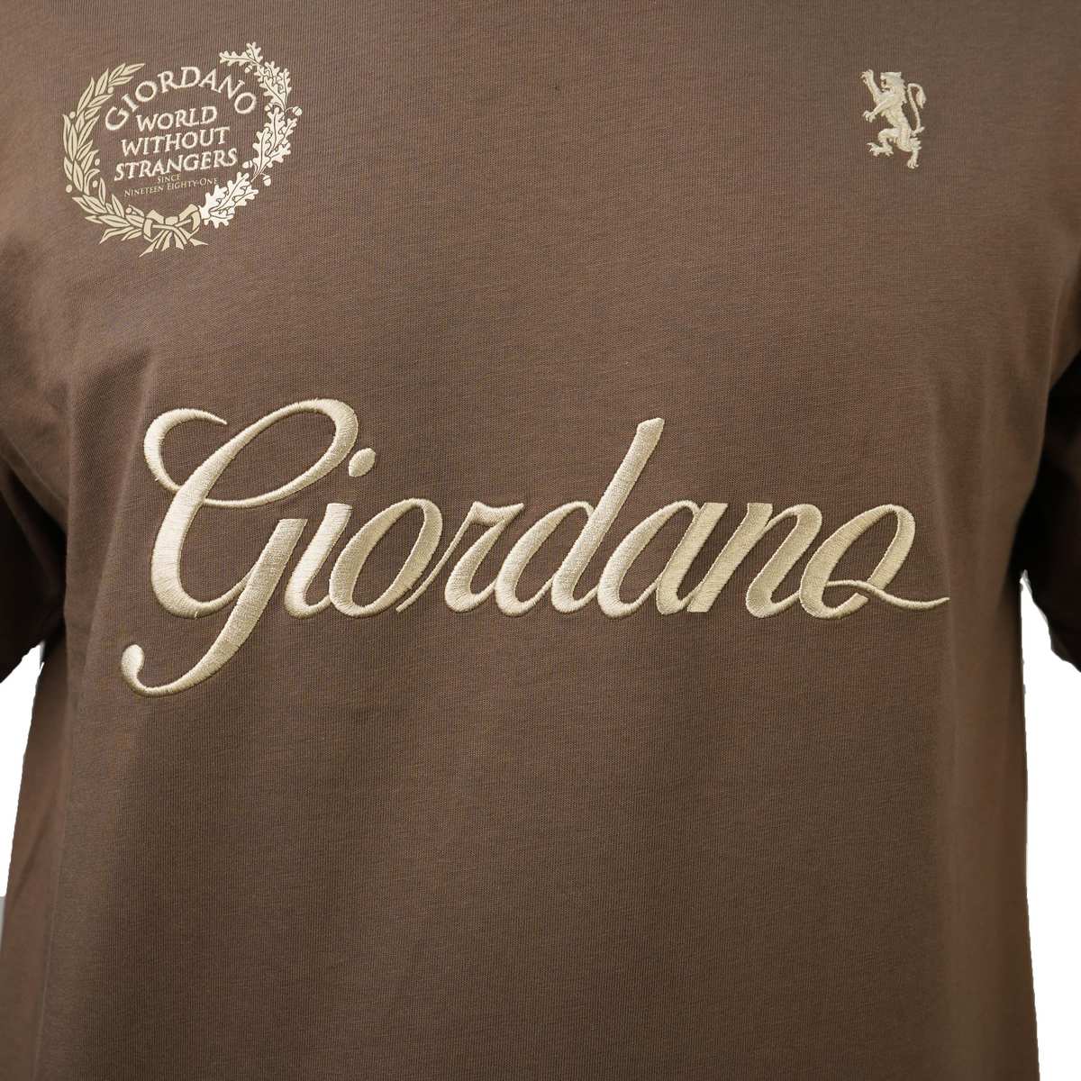 Men’s Crew Neck Short Sleeve Relax Fit Print Tee - Giordano Online