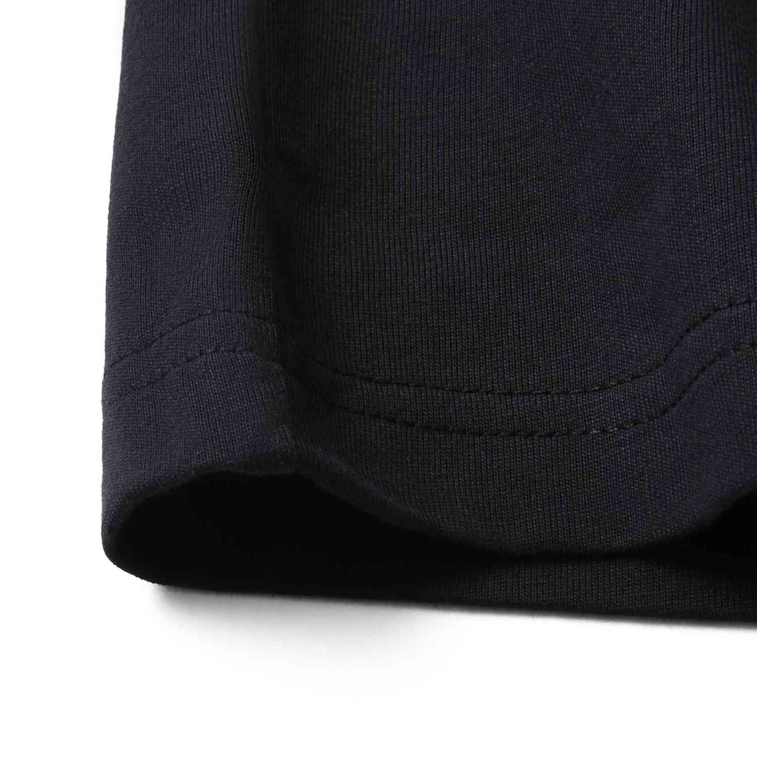 Men’s Crew Neck Short Sleeve Relax Fit Print Tee - Black - Giordano Online