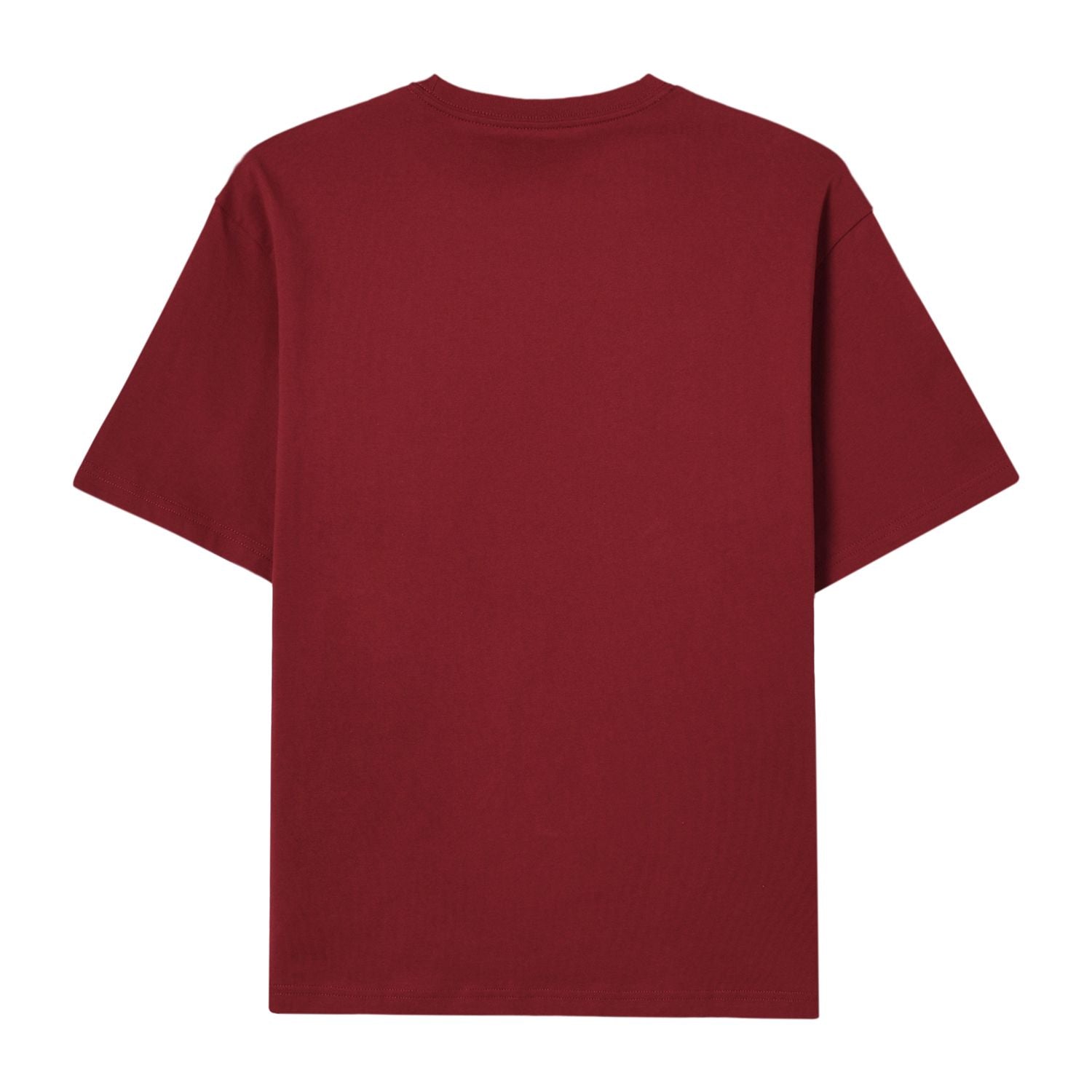 Men’s Crew Neck Short Sleeve Relax Fit Print Tee - Red - Giordano Online
