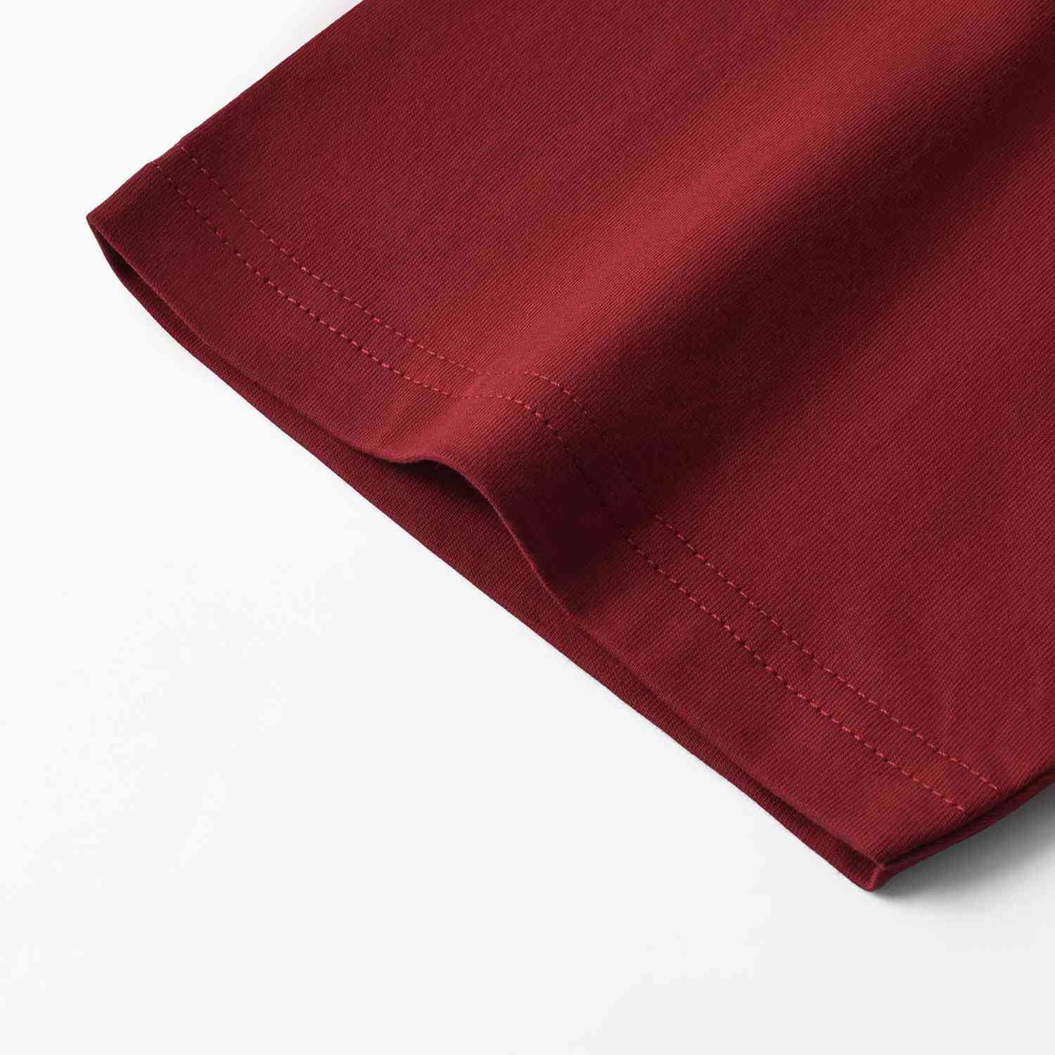 Men’s Crew Neck Short Sleeve Relax Fit Print Tee - Red - Giordano Online