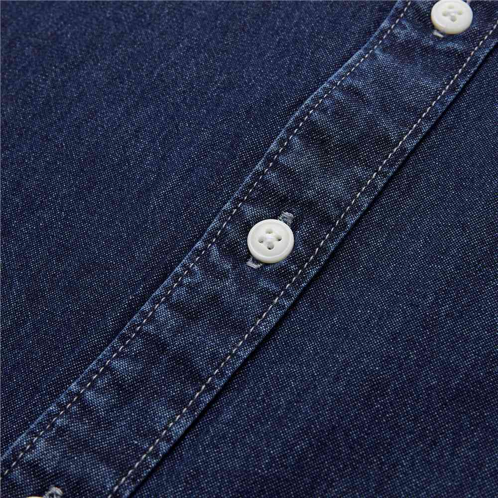 Men's Denim Relax Fit Shirt - Giordano Online