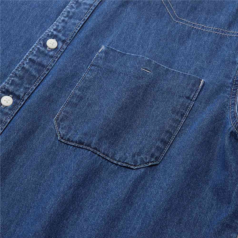 Men's Denim Relax Fit Shirt - Giordano Online