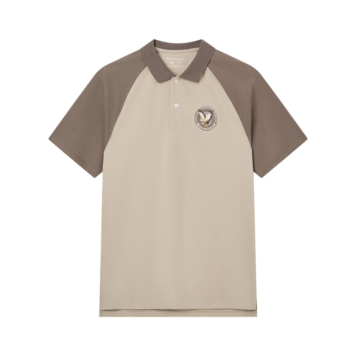 Men's Embroidered Bold Polo - Giordano Online