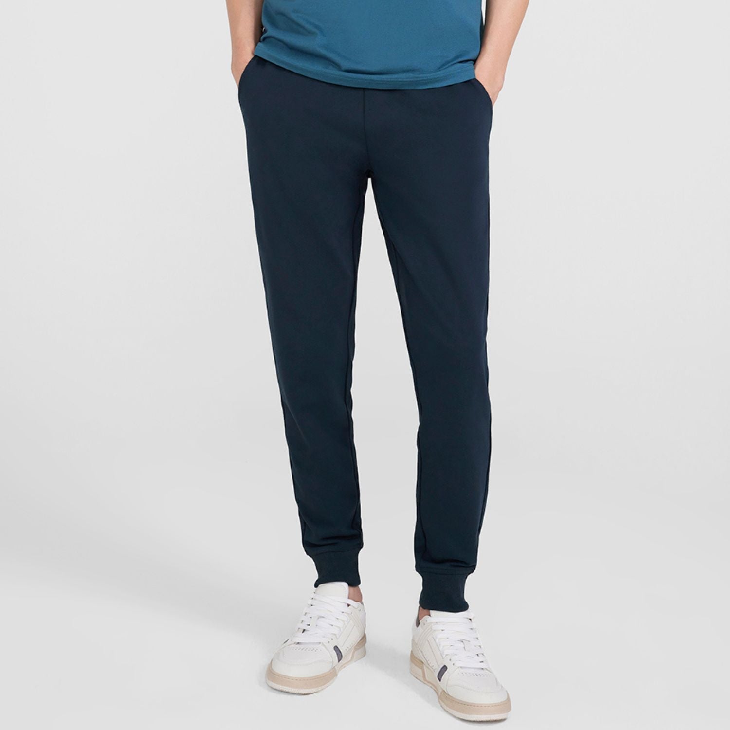 Men's French Terry Joggers - Green - Giordano Online