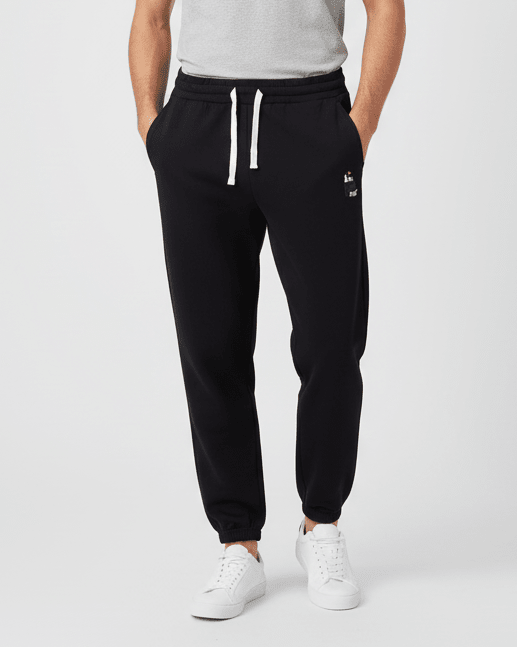 Men's French Terry Mid - Rise Oversized Elastic Waist Jogger - Giordano Online